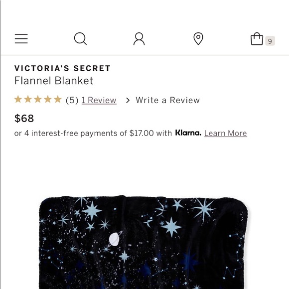 Throw blanket 🖤💫⭐️🤍 - Picture 5 of 5